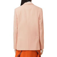 4 qty Veste tailleur oversize en laine - Rosebud Pink