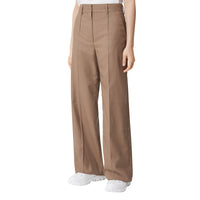 18 qty Pantalon ample en laine - Deep Taupe