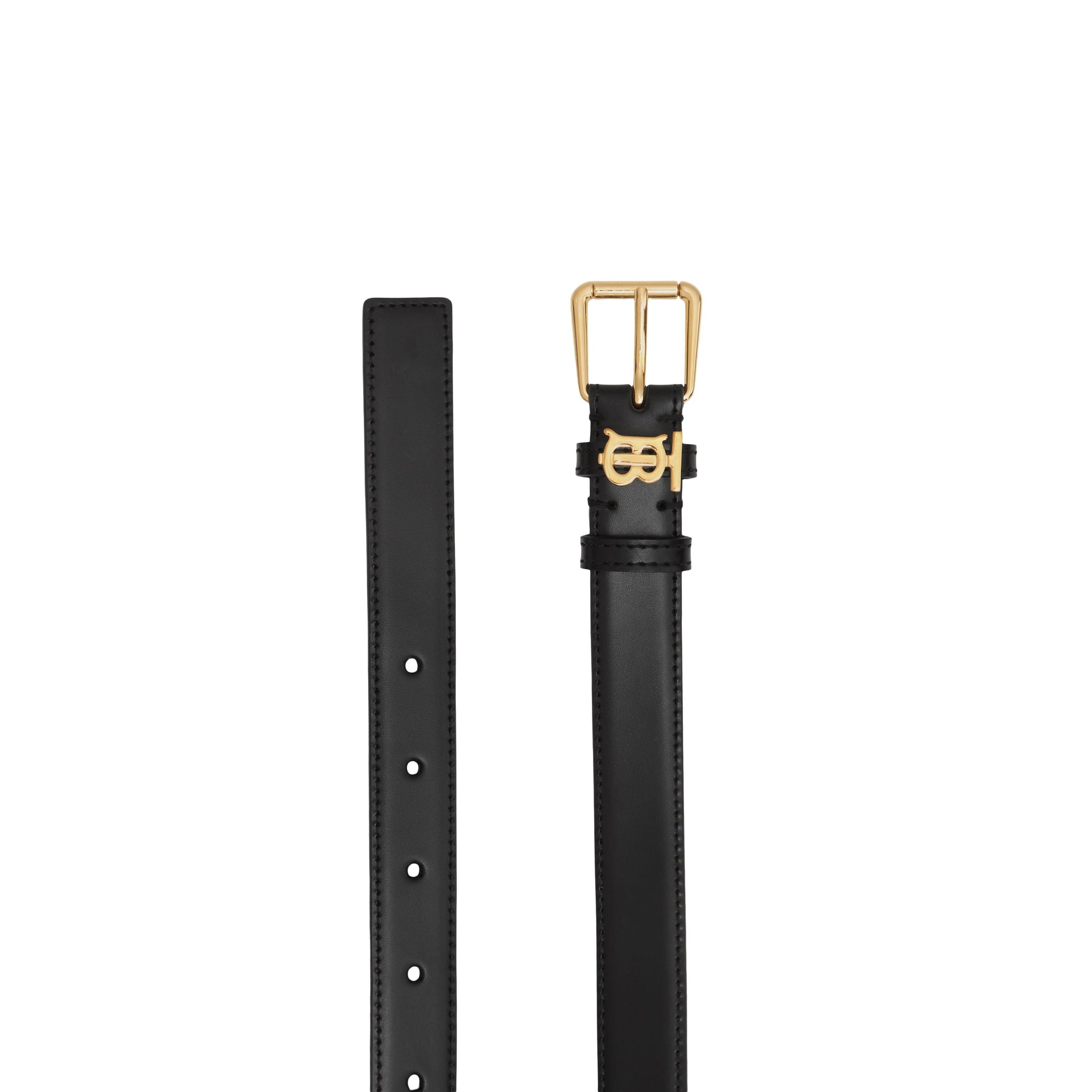 Ceinture TB en cuir - Black