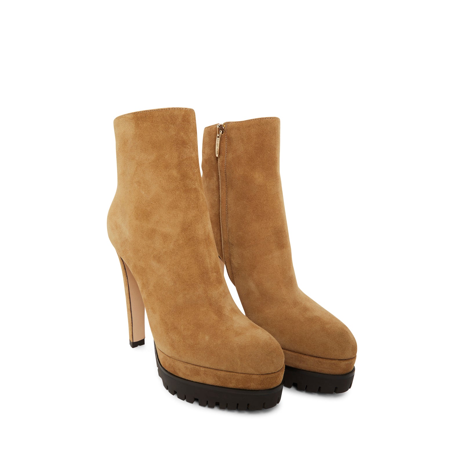 330€   Bottines Shana 135 en daim - Camel