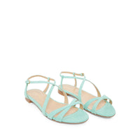 Sandales plates Gruppo A - Aquamarine