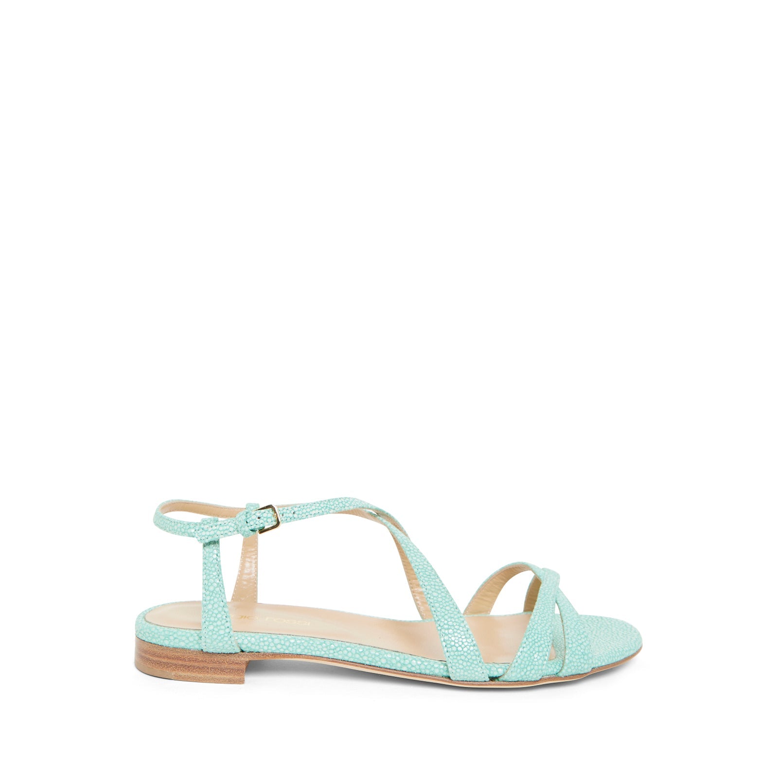 Sandales plates Gruppo A - Aquamarine