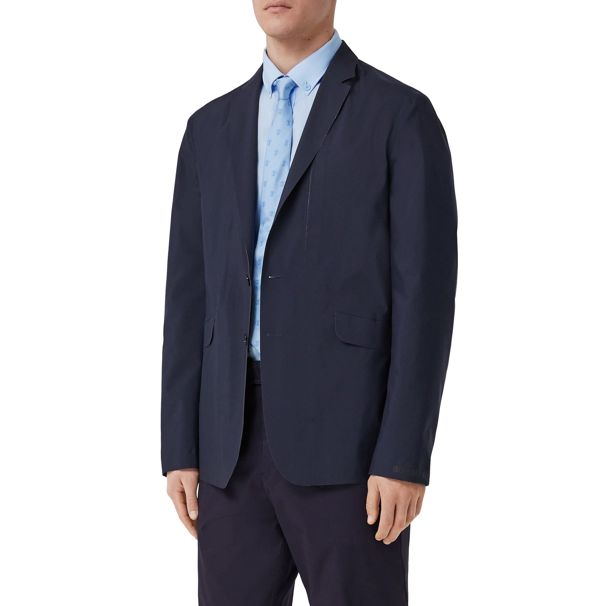 6 qty Veste de costume slim à logo - Coal Blue & Camel