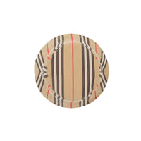 Reversible bobble with iconic stripes - Archive Beige