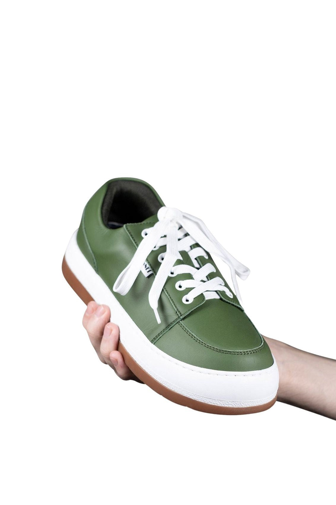Rêveur leather sneakers - Military Green
