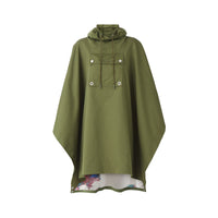 ZZNOSTOCK Cape en coton et soie - Olive