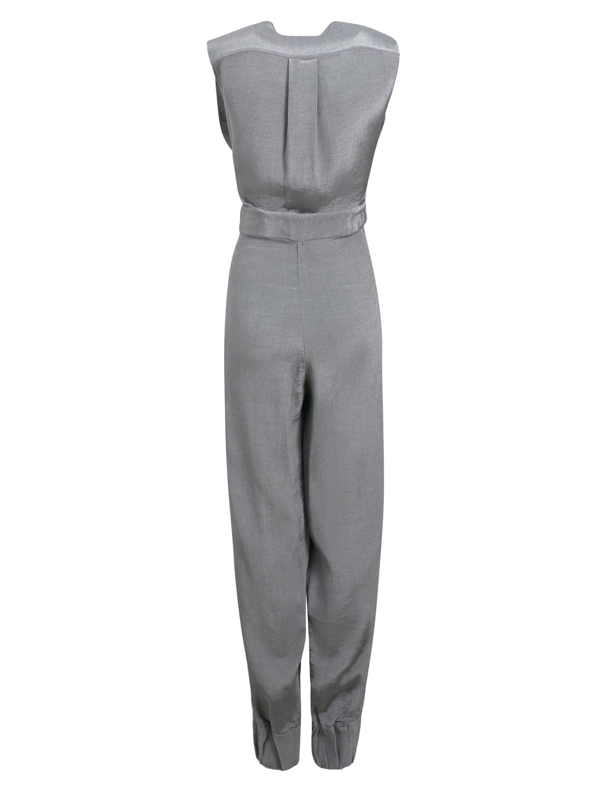 La Perla Atelier jumpsuit in cotton - Grigio & Argento