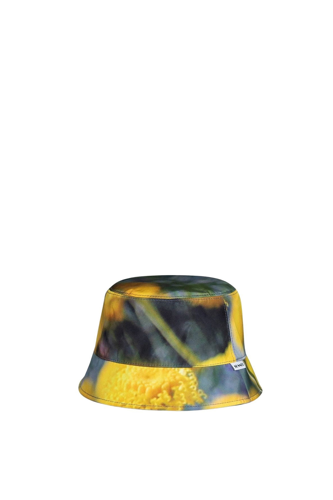 Reversible floral bobble - Yellow