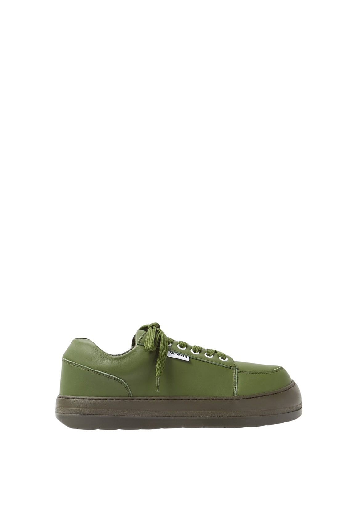 Rêveur leather sneakers - Military Green