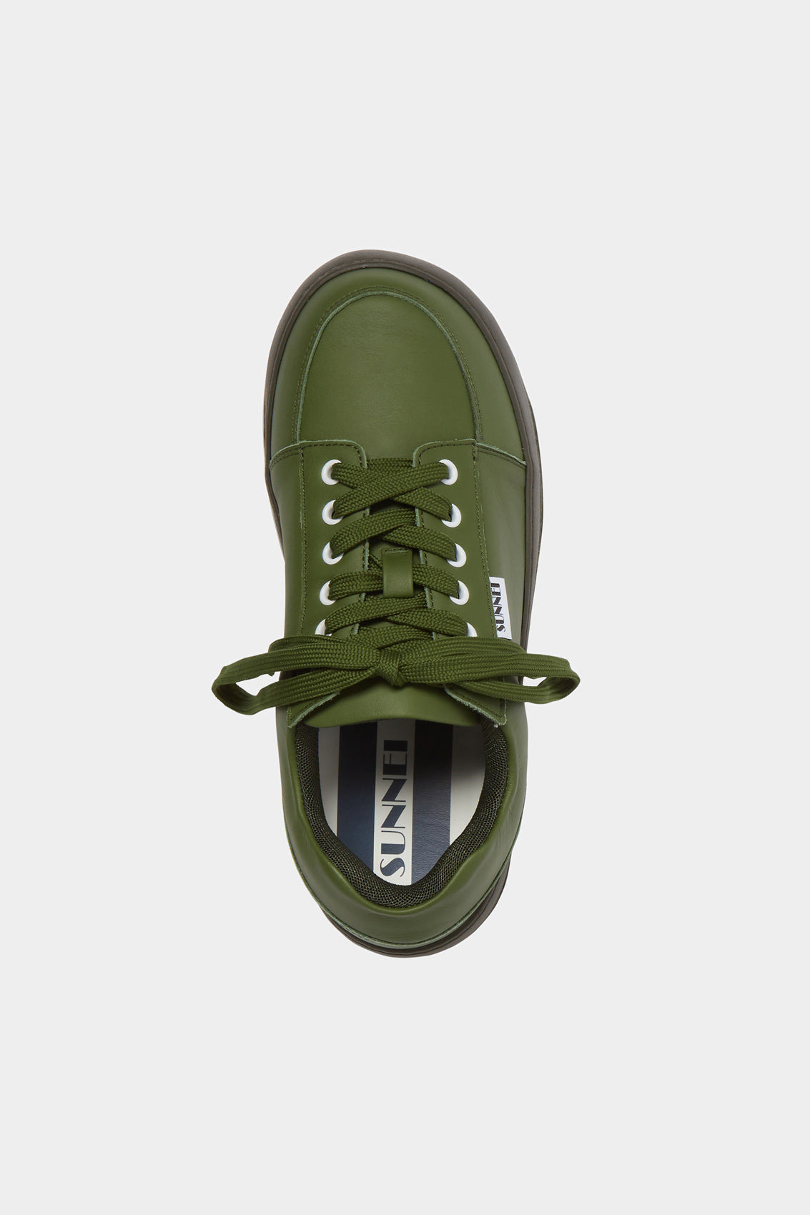 Rêveur leather sneakers - Military Green