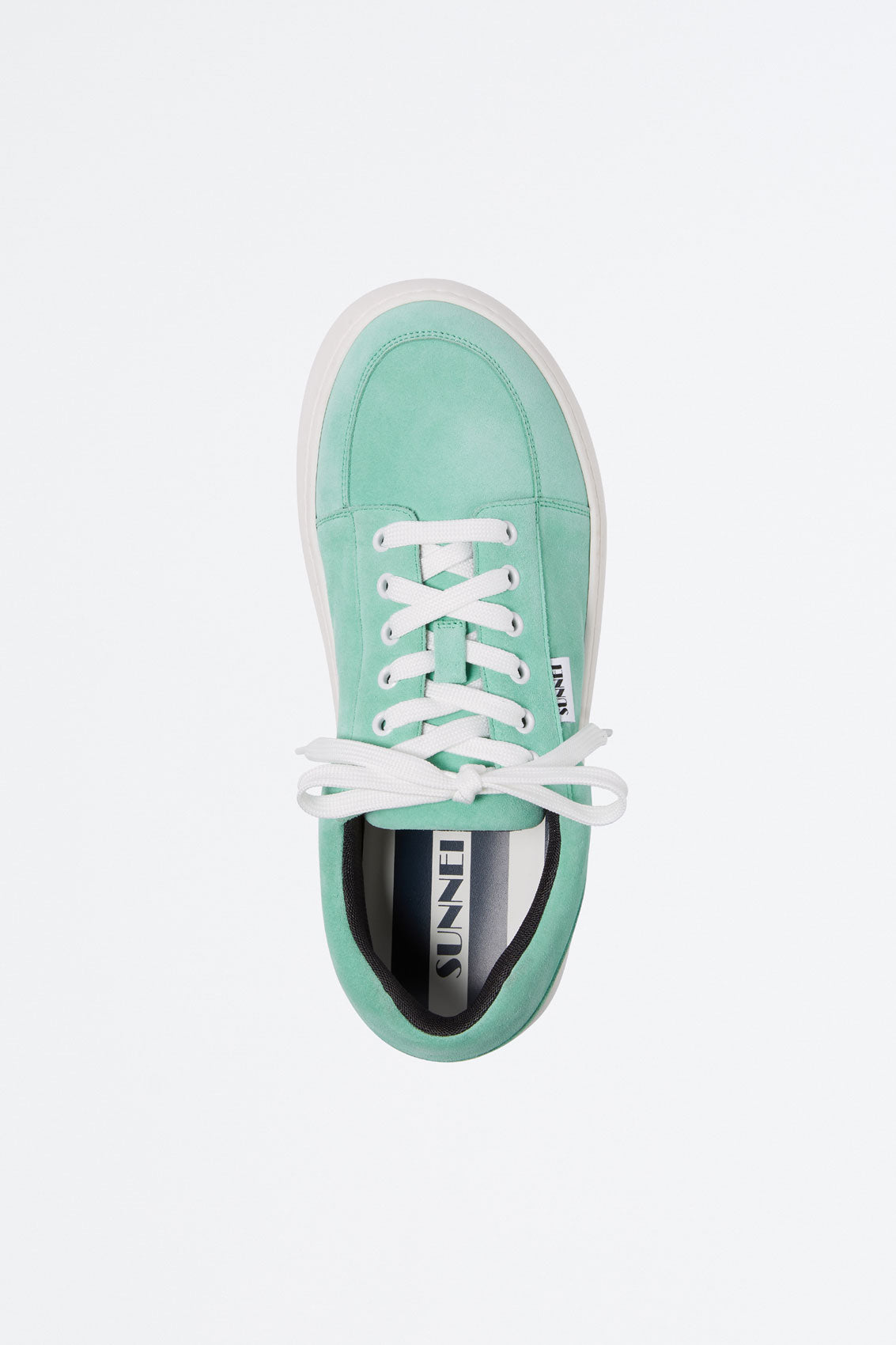 Rêveur leather sneakers - Mint Green