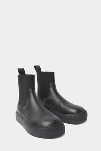 Rêve leather boots - Black
