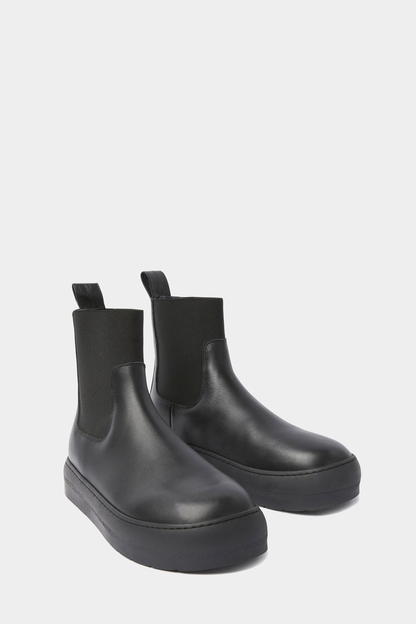 Rêve leather boots - Black