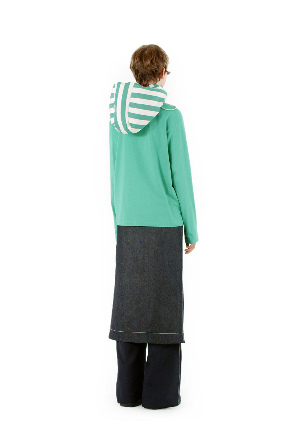 Long-sleeved graphic T-shirt - Green