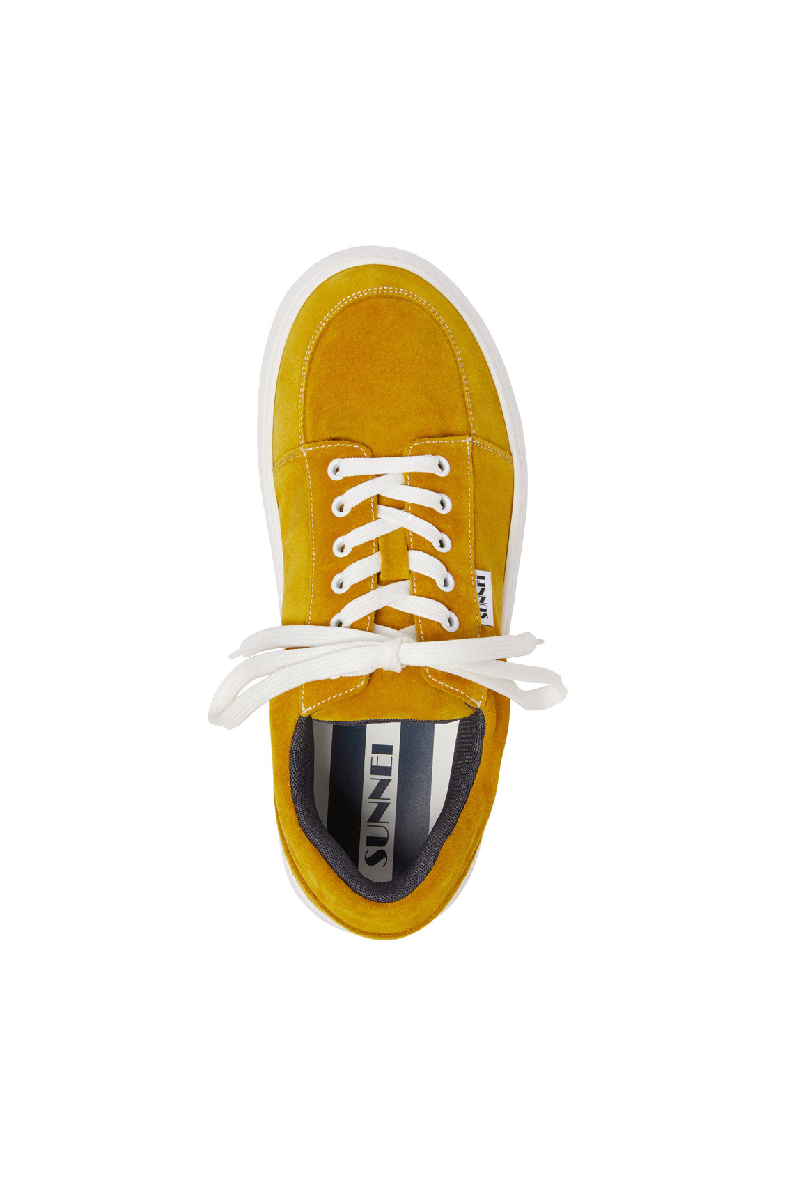 Rêveur leather sneakers - Ochre