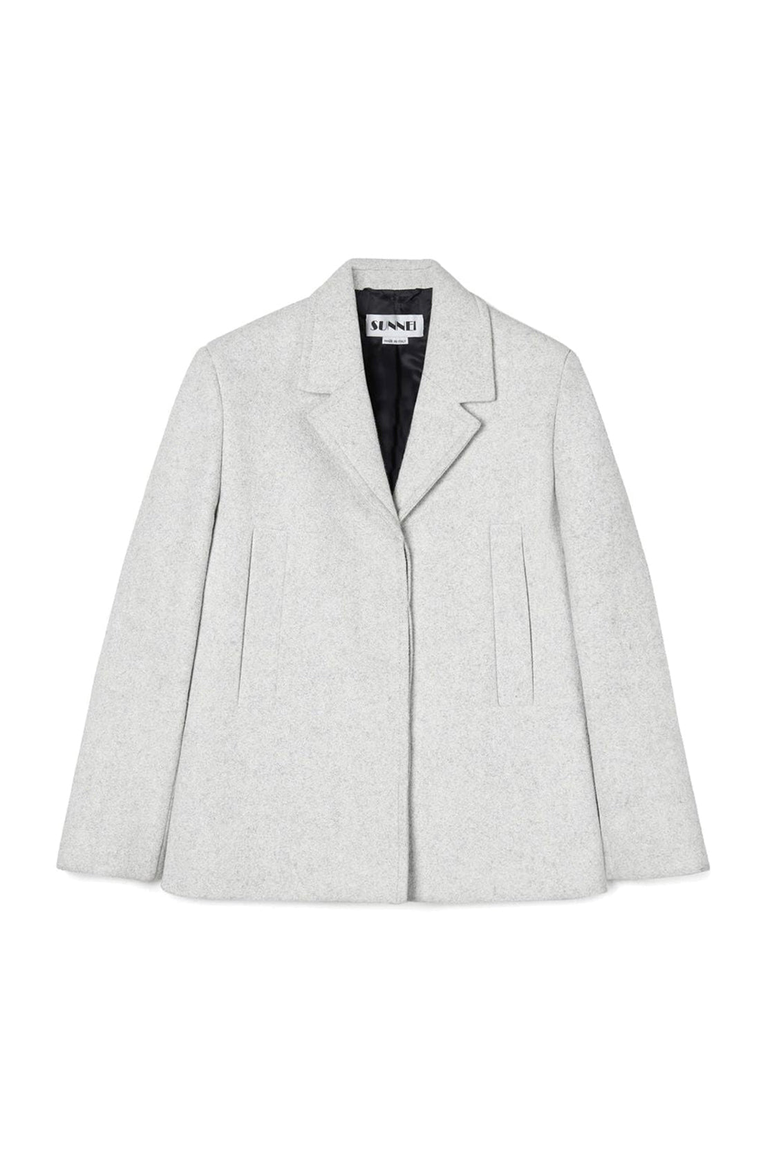 Classic wool blazer - Light Grey
