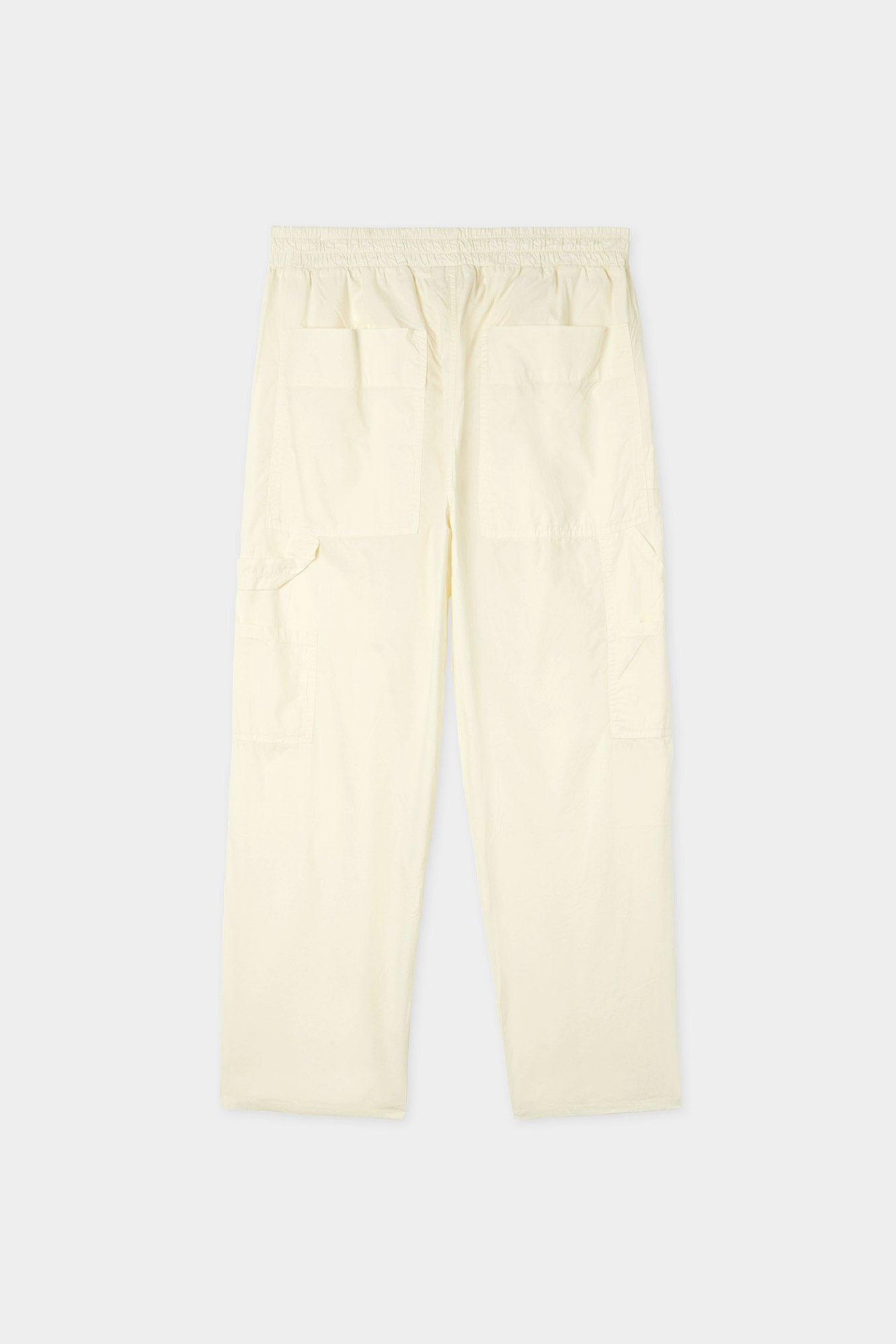 Uniform elastic trousers - Cream