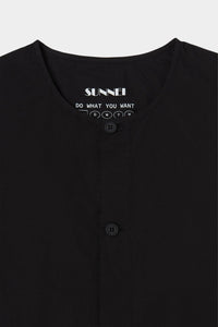 Customisable oversize shirt - Black