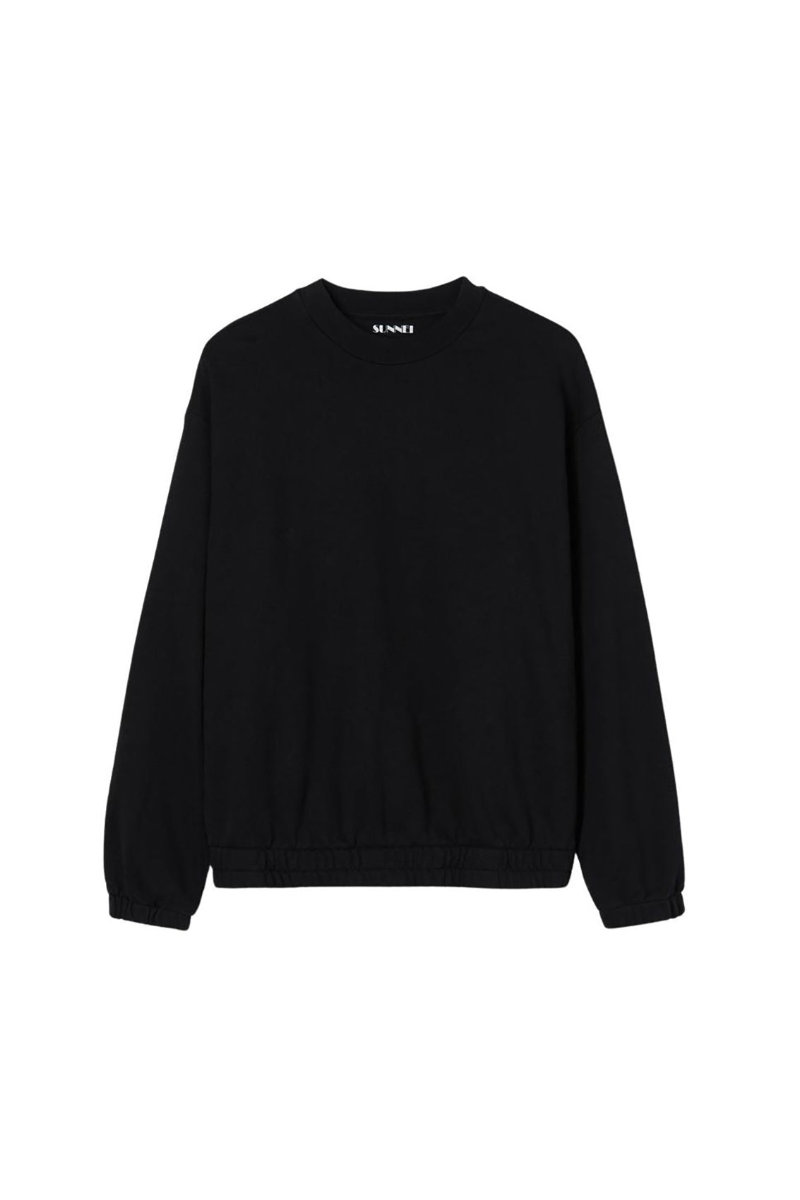 Classic jumper with customisable logo - Black