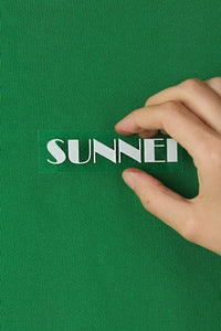 Classic jumper with customisable logo - Forest Green