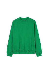 Classic jumper with customisable logo - Forest Green