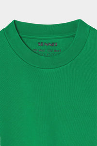 Classic jumper with customisable logo - Forest Green
