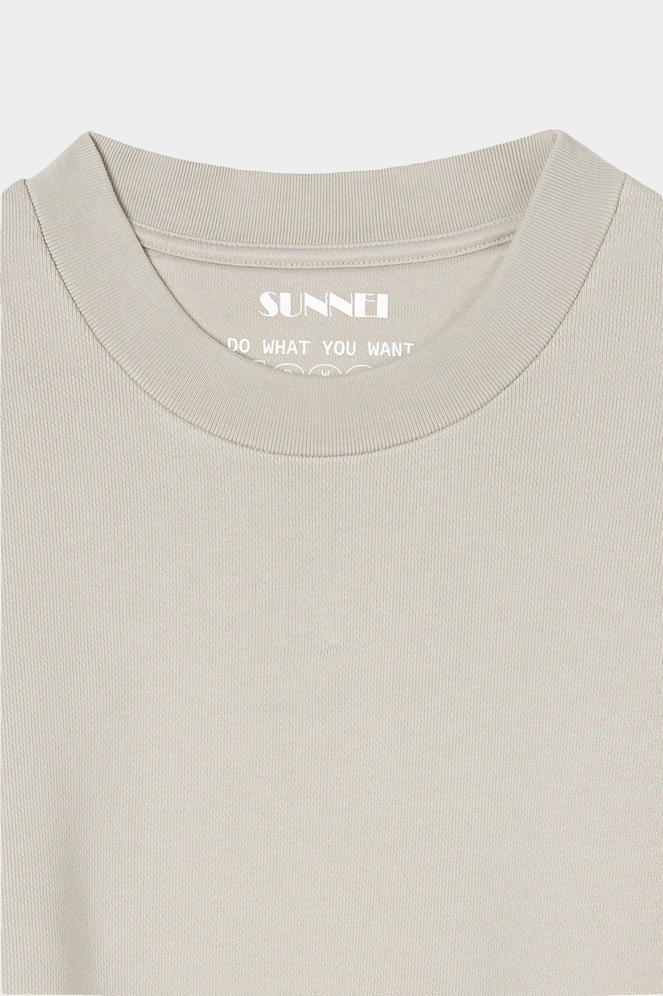 Classic jumper with customisable logo - Dust