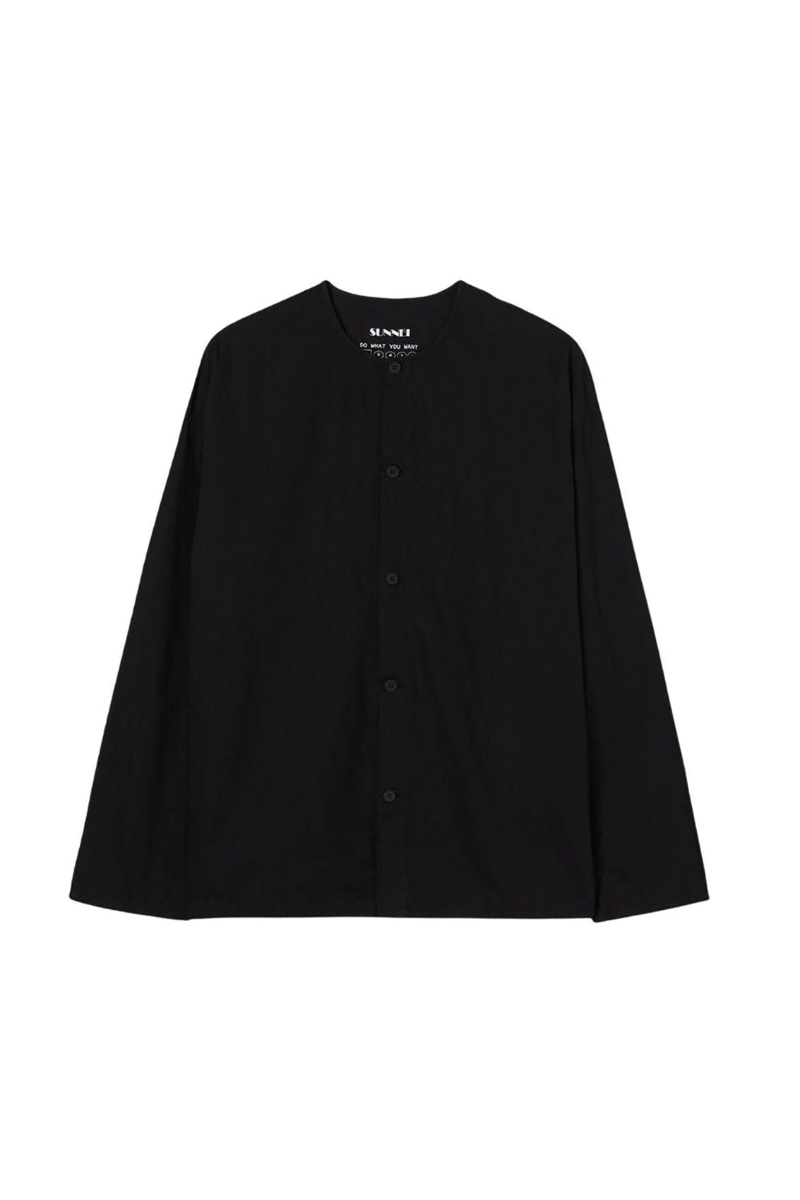 Customisable oversize shirt - Black