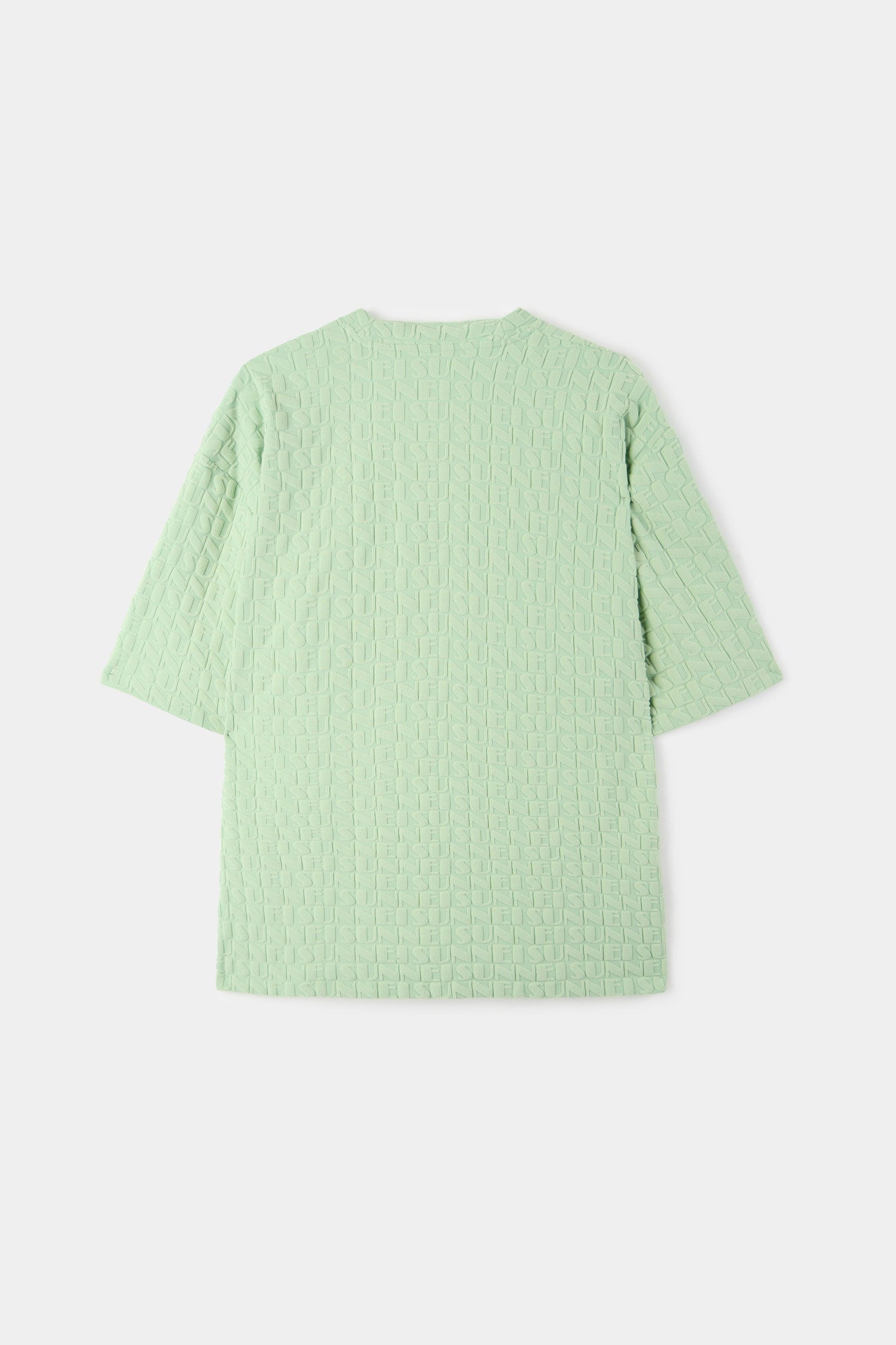 Round-neck logo T-shirt - Sage Green