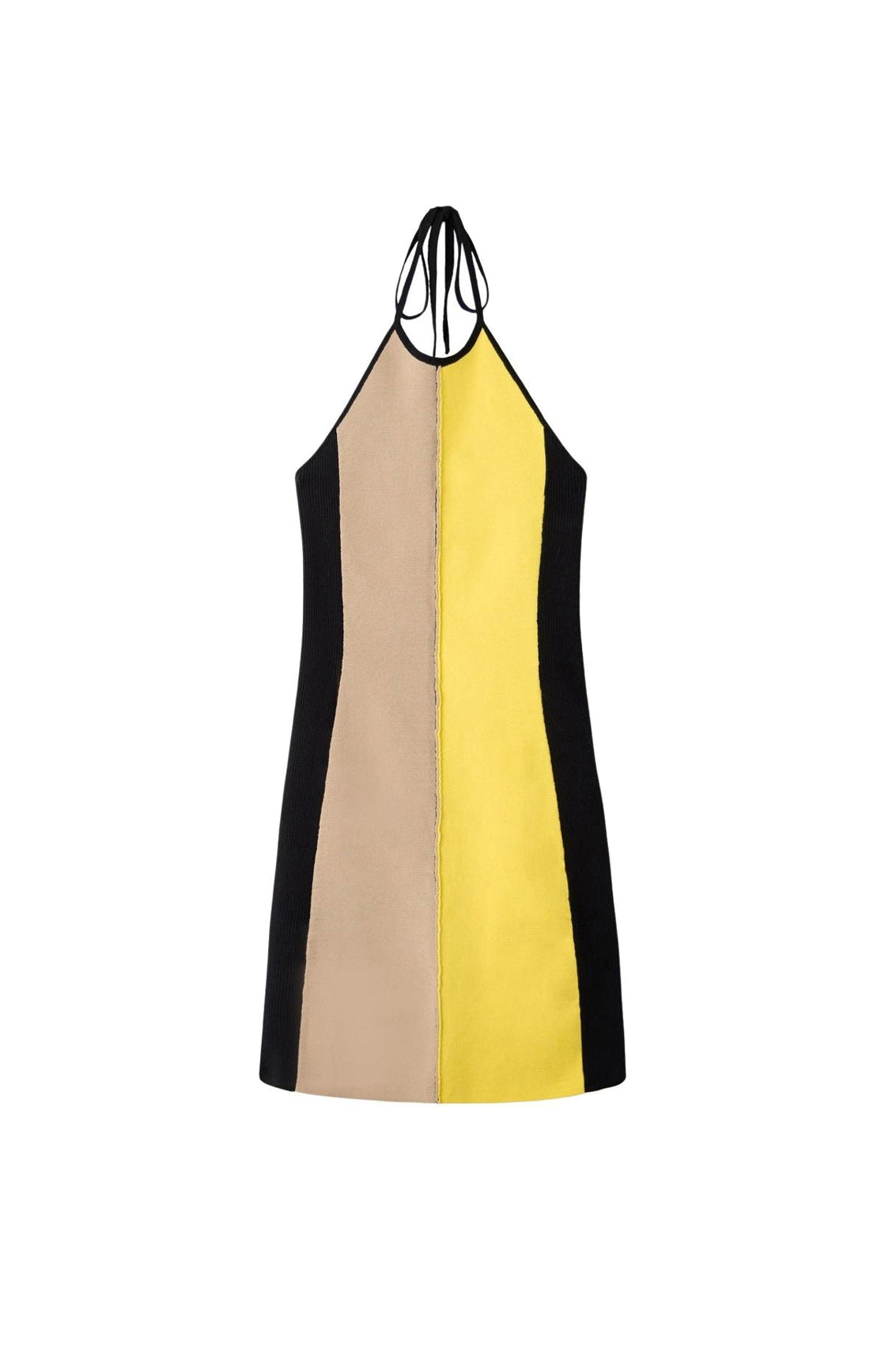 Knitted short dress - Multicolore