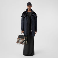 3 qty Doudoune oversize à capuche - Dark Charcoal Blue