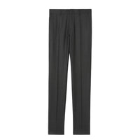 2 qty Pantalon slim en laine - Charcoal Check