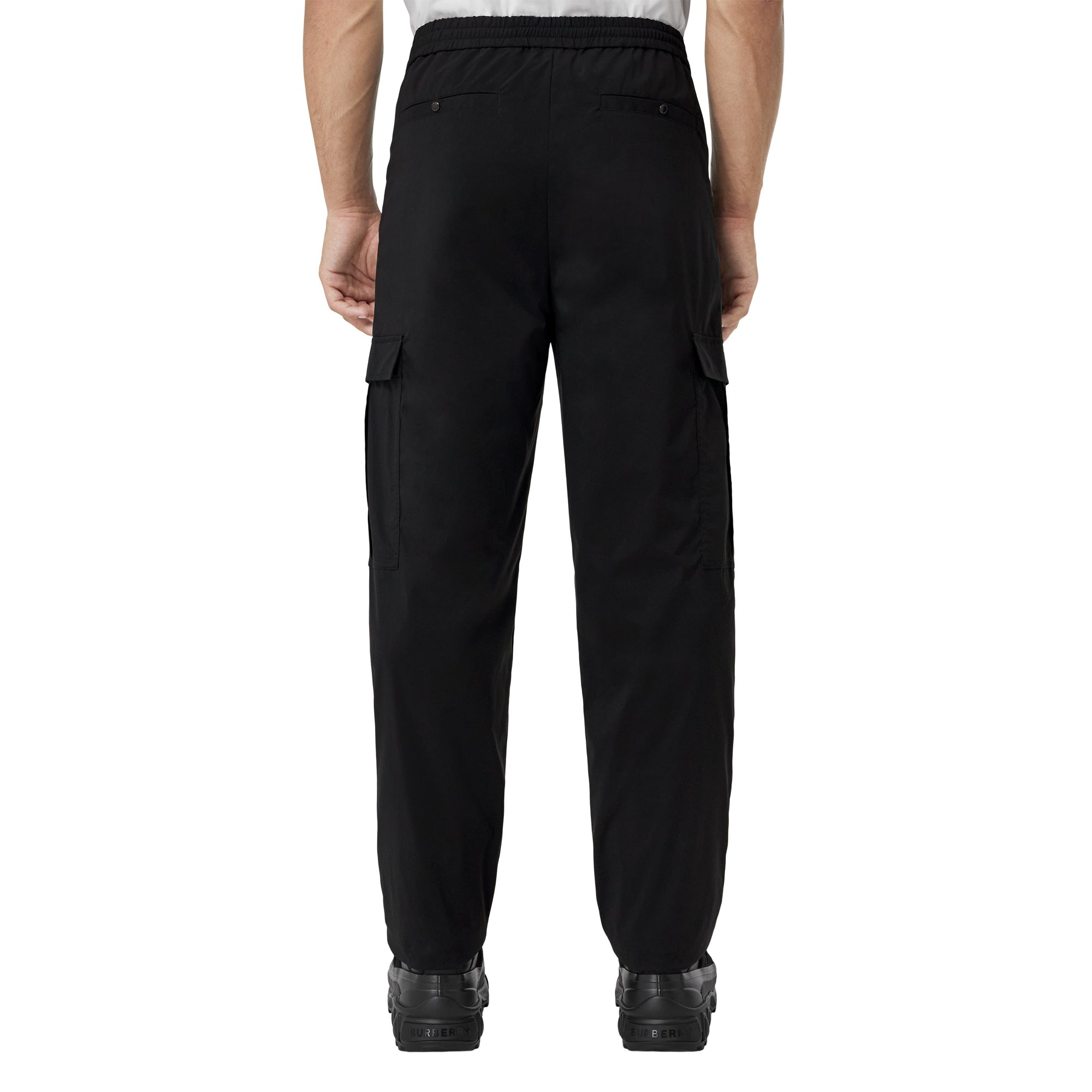 ZZNOSTOCK Pantalon cargo à logo - Black