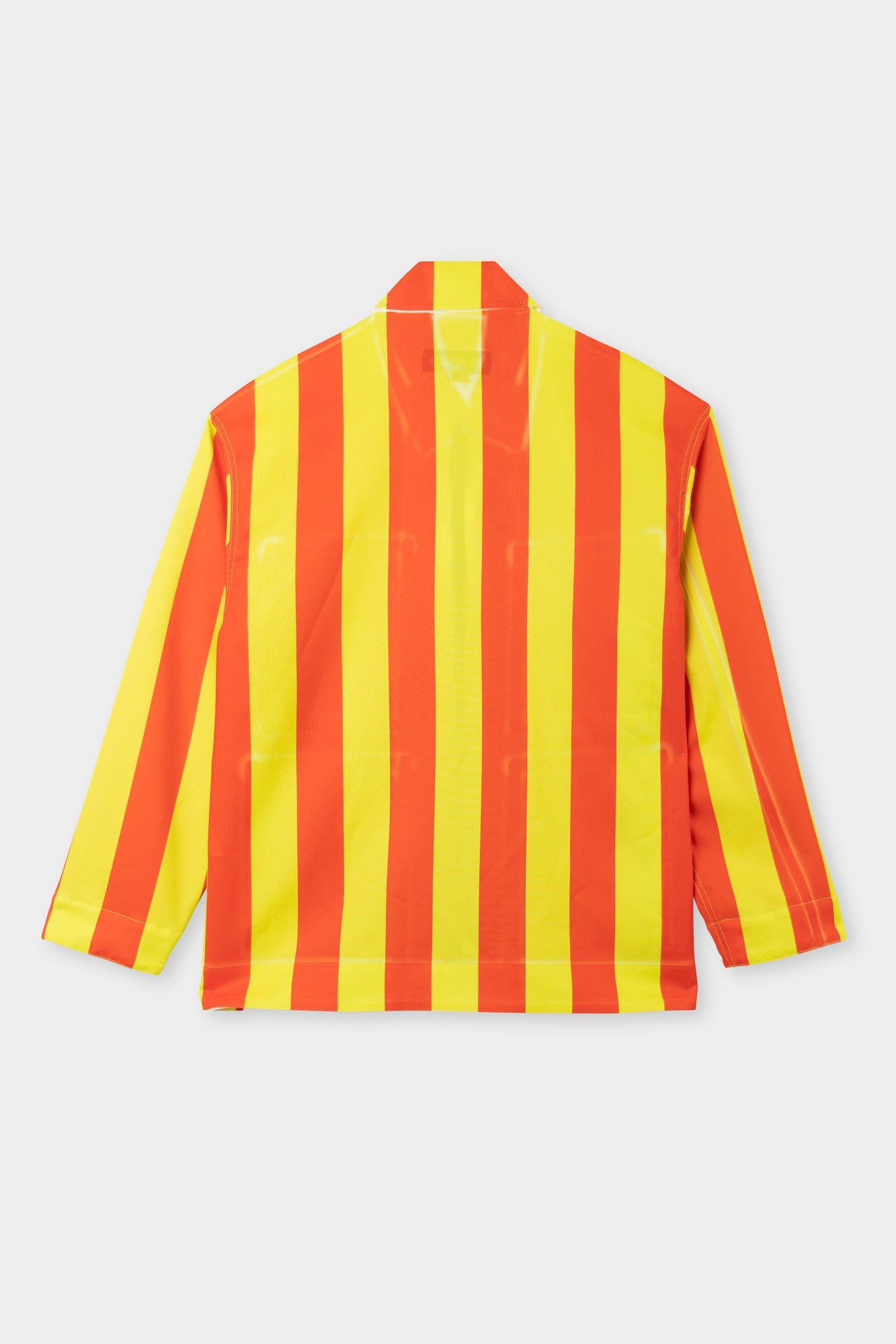 4 pocket striped shirt - Red & Yellow