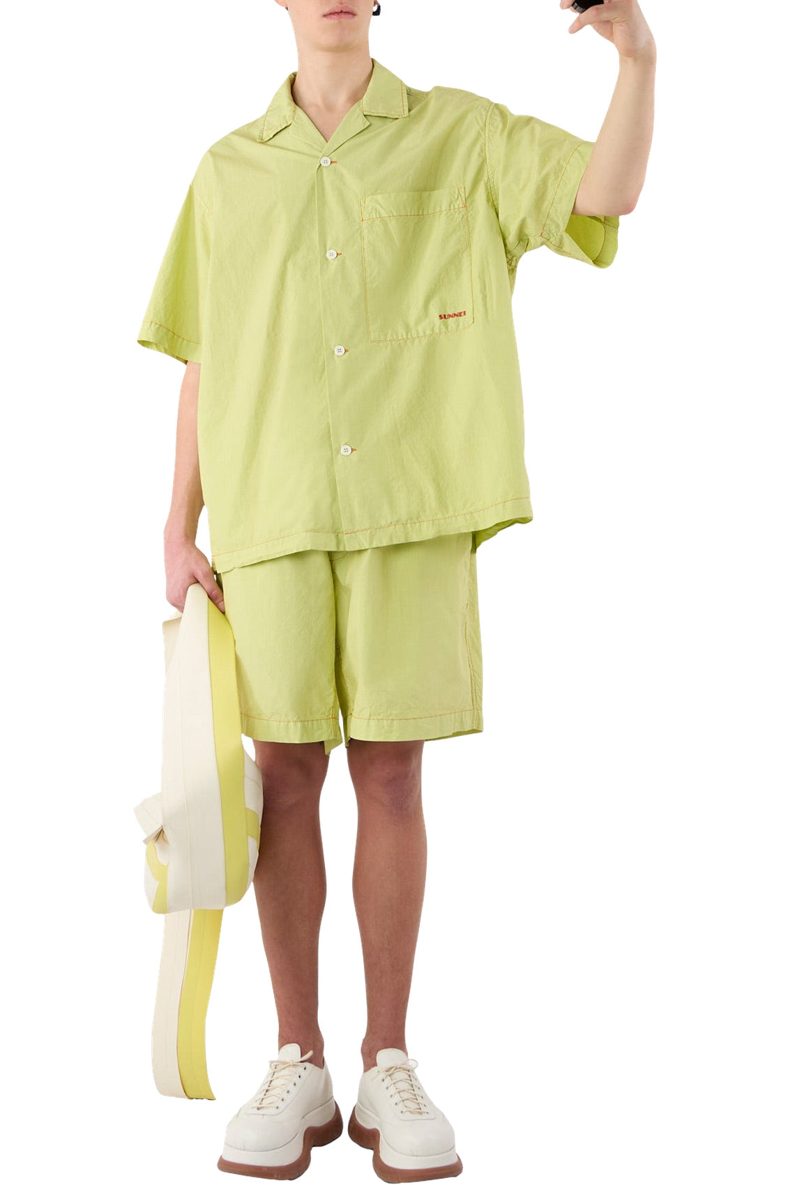 Short-sleeved shirt - Apple Green