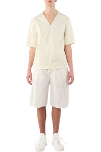 Ric cropped trousers - White