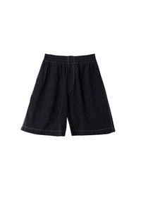 Elastic shorts - Dark Blue