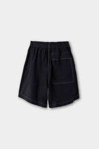 Elastic shorts - Dark Blue