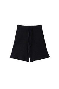 Knitted shorts - Black