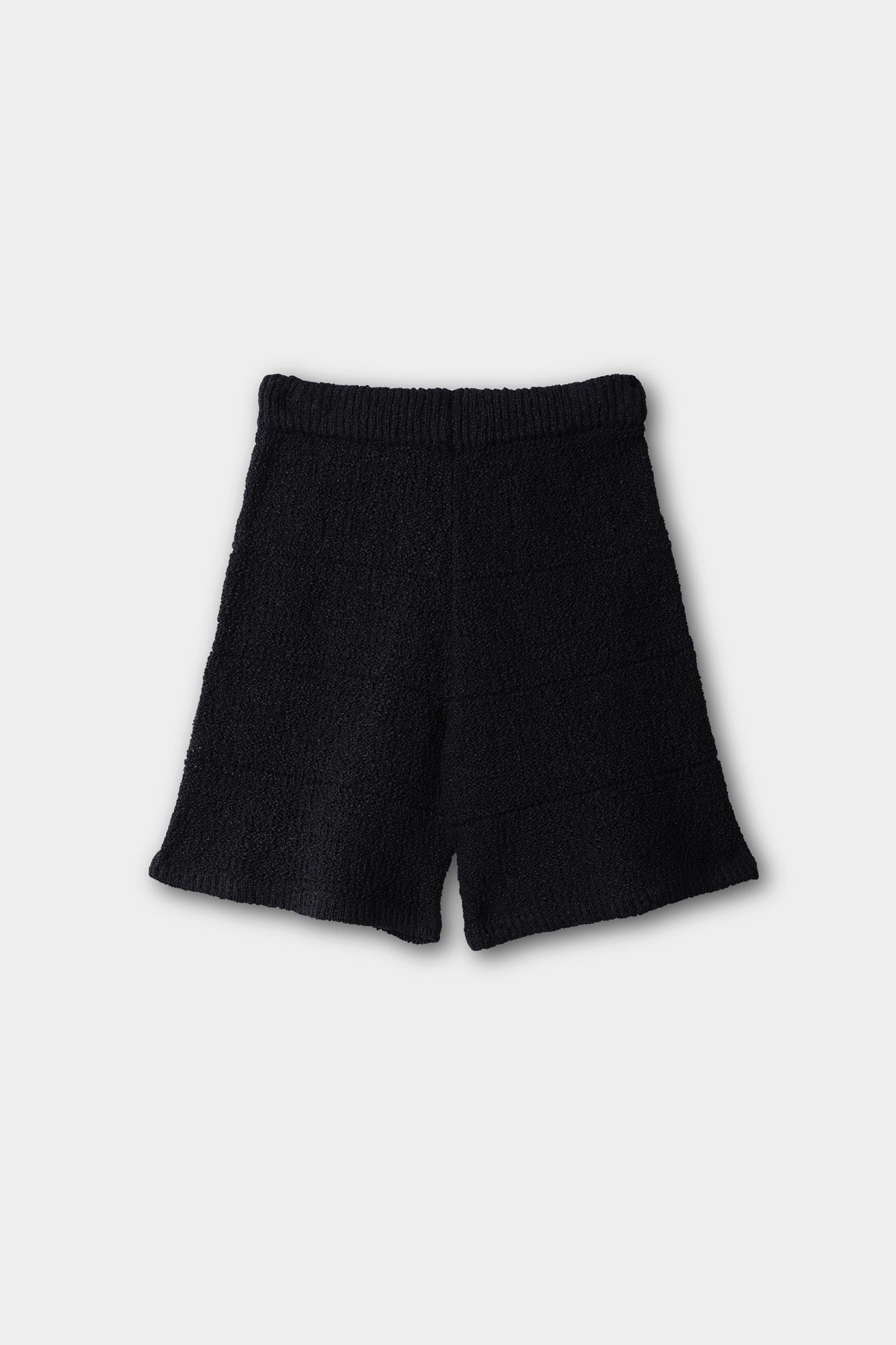 Knitted shorts - Black