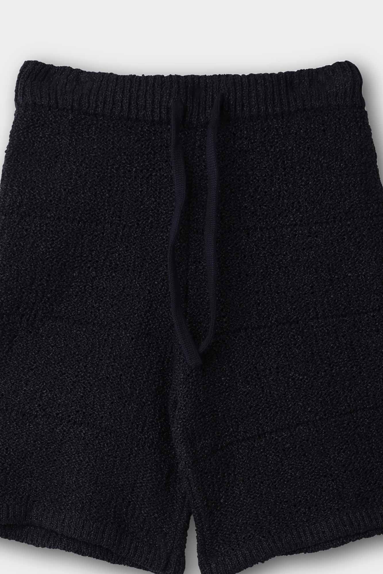 Knitted shorts - Black