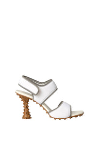 1000Chiodi heeled sandals - White