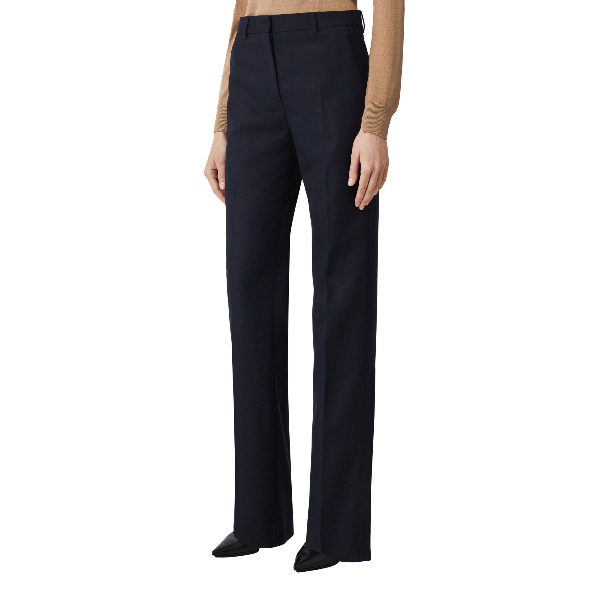 3 qty Pantalon tailleur en laine - Dark Charcoal Blue