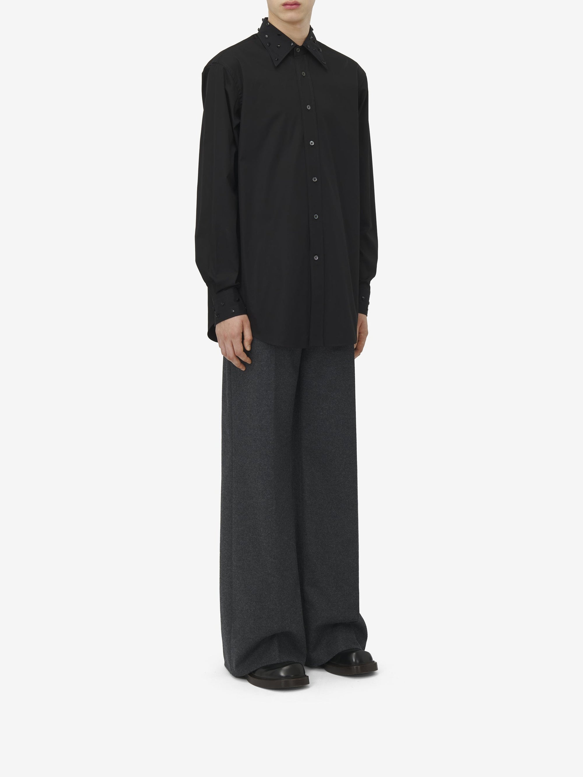 Chemise à boutons - Black