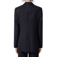 1 qty Veste tailleur en flanelle de laine - Dark Charcoal Blue