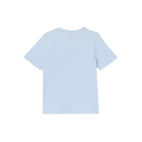 25 qty T-shirt en coton imprimé Horseferry - Pale Blue