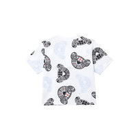 2 qty T-shirt en coton à imprimé Thomas Bear - Whitetern