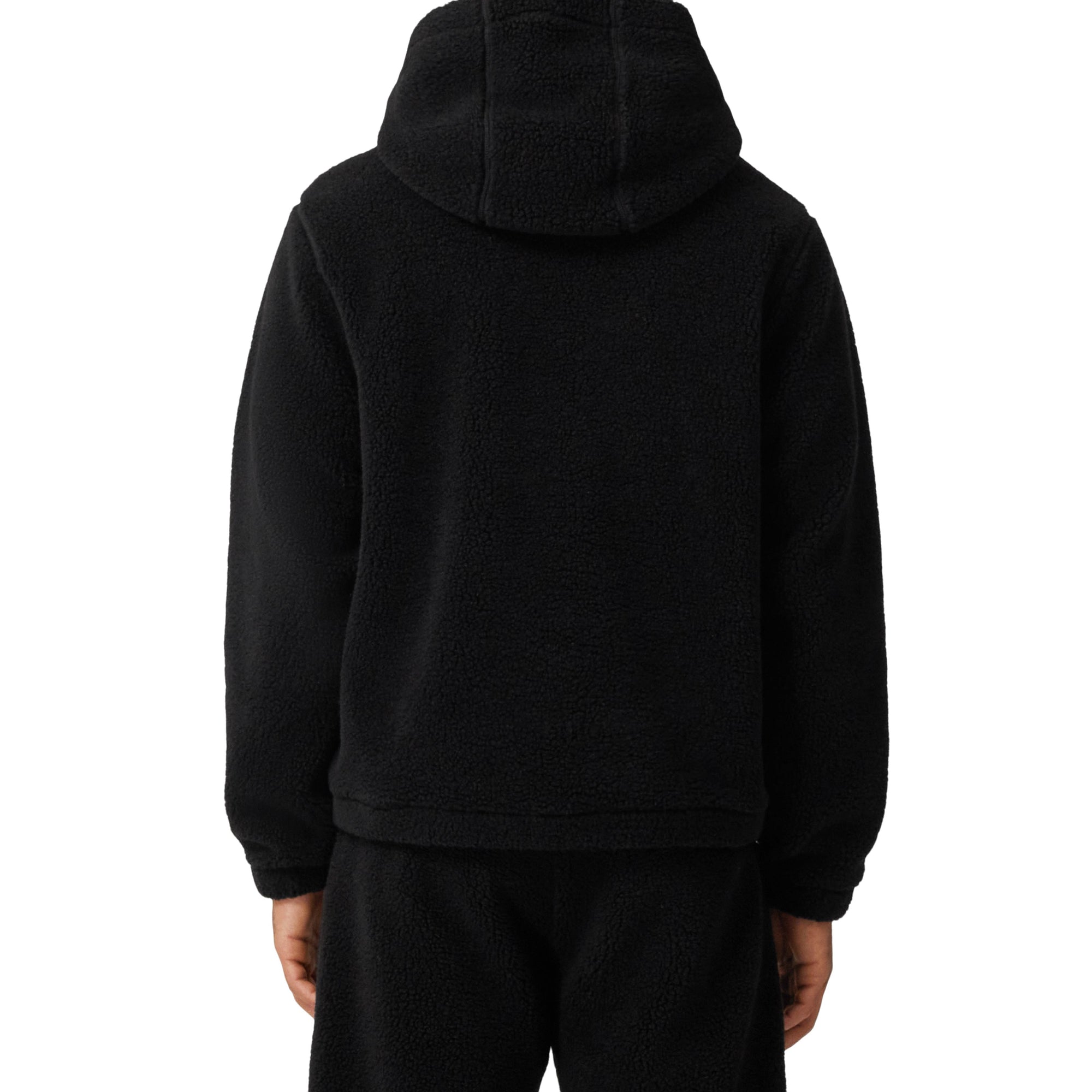 1 qty Sweat à capuche en polaire - Black