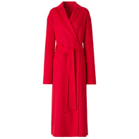 3 qty Manteau en cachemire double face - Bright Red