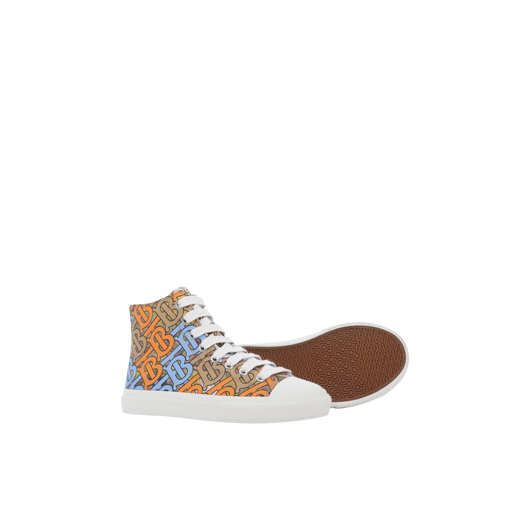 5 qty Sneakers montantes en coton - Multicolor